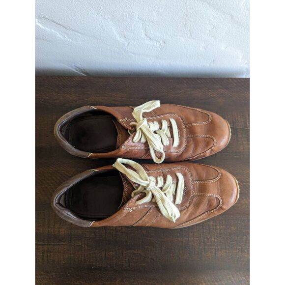 Cole Haan Men's Brown Air Lace-up Sneaker Shoes - Size 9M - Picture 6 of 9